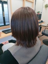 ナチュラル 名取店(Natural)&nbsp;外ハネミディアムボブ