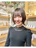 トリコ ショップアンドヘアサロン(tricot shop hair salon)&nbsp;くびれ/小顔ボブ♪yu