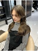 ダブルカラー_レイヤーカット_ワンホンヘア