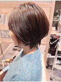 ゆるふわパーマくびれショート