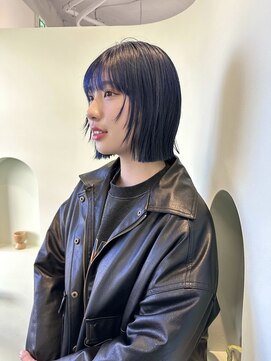 ユー セント(yew scent) navy blue bob