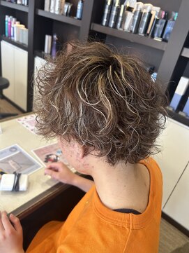 オンリーケアバイジャパン(ONLY CARE by JAPAN) パーマ×ハイライト！