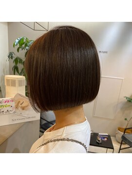 ジエクト ヴィシア(The Ect VIXIA) 地毛風ストレート　髪質改善　縮毛　ストレートボブ　まとまる