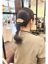 アットウィルヘアー(at will hair) タイトめアレンジ