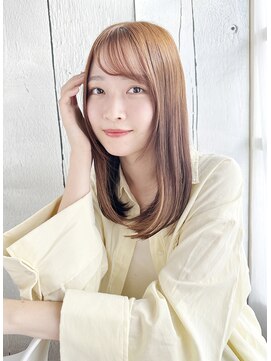 バレンテ 二子玉川(VALENTE) ナチュラルストレート×小顔レイヤー 30代40代 【二子玉川】