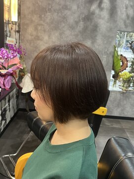 オリガミアート(ORIGAMI ART) ショート/ボブ/レイヤー/髪質改善/ハイライト/白髪ぼかし/カラー