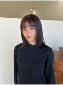 【人気ヘア】顔まわりレイヤーとブラウンヘア