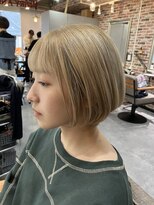 ヘアサロン ソル(SOL)&nbsp;ハイトーンショートボブ