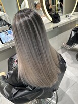 ロンドルピナス 小倉(Lond Lupinus)&nbsp;ブルーブラック/ワイドバング/美髪のススメ/外ハネボブ/髪質改善