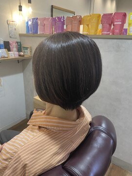 チアー ヘアリラクゼーション 富雄店(cheer HAIR RELAXATION) 丸みショート♪