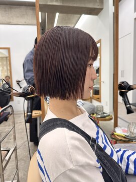 エイミー(amy.) ボブ/ショートボブ/マッシュショート/大人ショート/オン眉