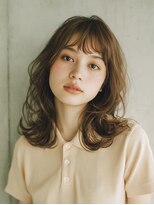 アネモネ 真美ヶ丘店(Ane mone)&nbsp;透明感ふんわりミディパーマ