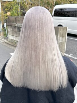 フリーラ 横浜(freera) ブリーチカラー ダブルカラー ホワイトカラー 髪質改善 艶髪