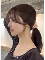 アイヴィー(IVY)&nbsp;結んだ時も可愛い顔まわりカット 小顔効果【肥田亜沙美】