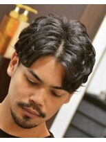 バーバースタイル 名東店(BARBER STYLES) センター分け×ツーブロック <名東区> <理容室> 