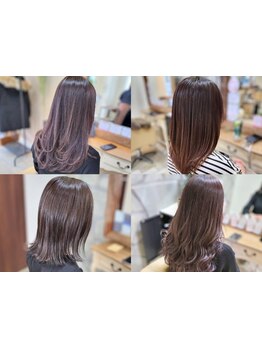 グレイカラーでも透明感のある艶髪が叶う☆メテオカラー/イルミナ/アディクシー他取り扱い◎