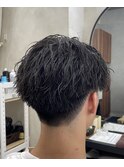 縦落ちツイストスパイラルパーマ
