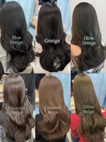 アリュウル 表参道 青山(Allure)&nbsp;ブリーチなしカラー/グレージュオリーブベージュ○伊藤