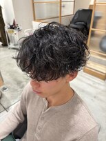 ステアケース 武蔵小杉店(stair:case)&nbsp;テテ風シャドウパーマ／武蔵小杉メンズパーマ／シャドウパーマ