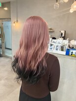 ルーシー(Lucy)&nbsp;【LUCY】ペールピンク×エンドカラー