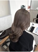パープルアッシュベージュ