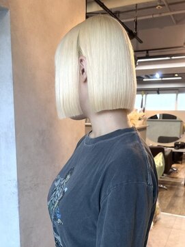 フォート(FORT) ケアブリーチ ダブルカラー デザインカラー ボブ