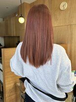 パークホワイト 代官山(PARK White)&nbsp;ウルフレイヤーハッシュカットケアブリーチピンクカラー