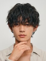バイフィフス 原宿/表参道(by fifth)&nbsp;原宿ツイストスパイラルパーマメンズカットラウンドマッシュ