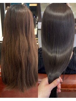 クリーク ノイズ ヘア 大手町店(CLIQUE noise hair)の写真/髪質改善カラー・オーガニックカラーが大人気☆