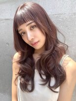 リークフー(Ree cu fuu) 小顔夏カットふんわりレイヤー大人可愛いナチュラルブラウン