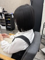 コク 千葉駅西口(COQU)&nbsp;タッセルボブ/切りっぱなしボブ/千葉【積田佳奈】