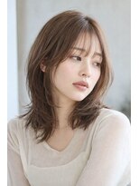 ネイヴスヘアー 香椎照葉店(Neivs Hair)&nbsp;大人ナチュラルな柔らか質感ブラウンショートボブ