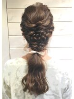 リスタバイネオリーブ 浅草(Re:sta by neolive)&nbsp;【rE:sta by NEoLivE 浅草】 編み込みアレンジスタイル