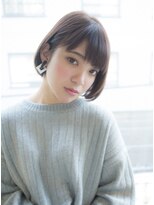 サロンドミルク 原宿(salon de MiLK)&nbsp;【salon de MiLK 原宿】耳かけショートボブ