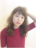 【morio鶴瀬】くせ毛風ハイトーンウェーブ