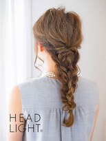 ソーエン バイ ヘッドライト 釧路若松店(soen by HEADLIGHT)&nbsp;*soen* 編み込みテールダウンアレンジ
