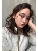 大人かわいいネオウルフ/イメチェン毛先パーマ