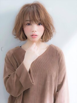 アグ ヘアー ルディ 水沢店(Agu hair rudi) 《Agu hair》ルーズウェーブショートボブ♪