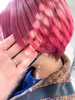 テトヘアー(teto hair)&nbsp;ハンサムショート、スリークショート、ピンクパープル