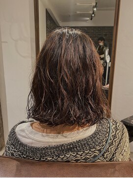 エルラド(LRAD) 切りっぱなしパーマ