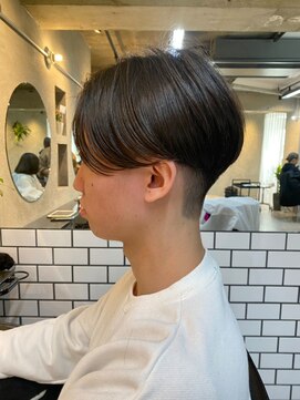 ティダスマイル(tida smile) 韓国風☆刈り上げセンターパート