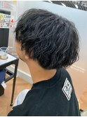 時短アイブロウ_センターパート, サイドパート,韓国マッシュ