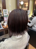 アローズ ステラプレイス店(HELLO'S) ピンク×外ハネボブ