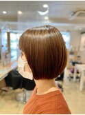 【ボブ】表面軽めラウンドボブ
