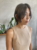 マハナ(Mahana by hair)&nbsp;20代30代40代ウルフショート前上がりショートボブ大人ショート