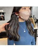 インナーカラー グレー