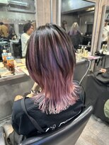 インク 渋谷(INK.)&nbsp;ウルフカット/アンブレラカラー/ピンク/アッシュ/