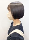 【松戸　石山】ストレートミニボブコンパクトボブ黒髪ボブ