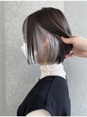 【futaba】ブリーチ2回からのホワイト系インナーカラー