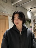 トヌコア ルア 下北沢店(TONUKOA RUA)&nbsp;【サロンスタイル】ミディアムウルフ×グランジパーマ